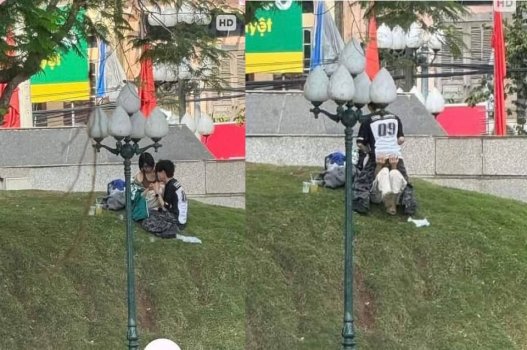 Cliphot cặp đôi Bắc Ninh quay cảnh sex tại công viên